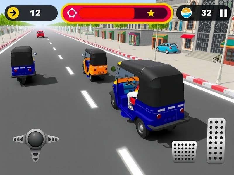 Bollywood Tuk Tuk Race customization options